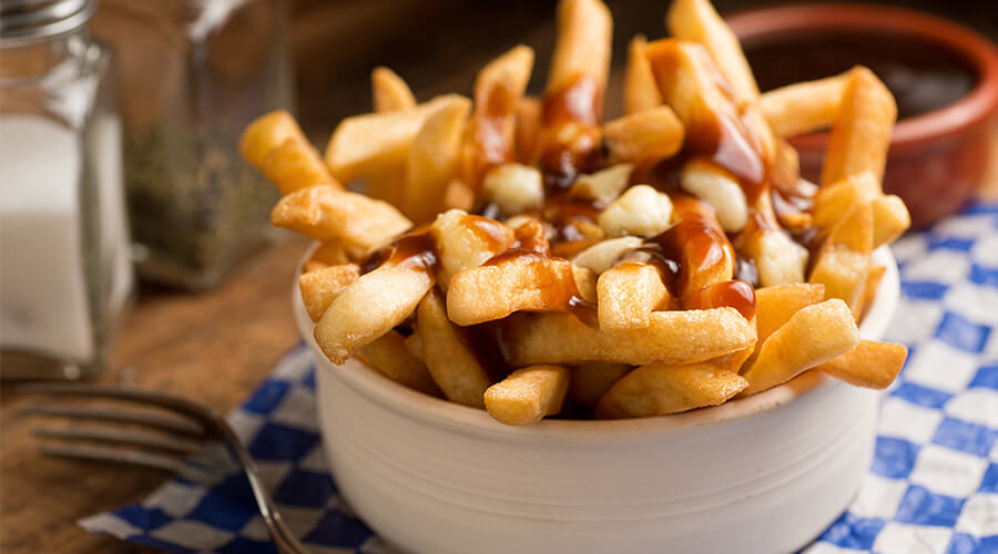 poutine Canadian food