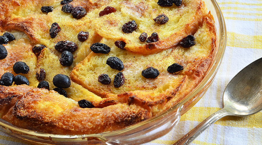 bread and butter pudding