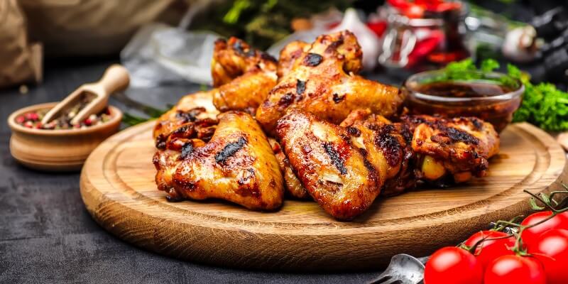 Glazed Chicken Wings