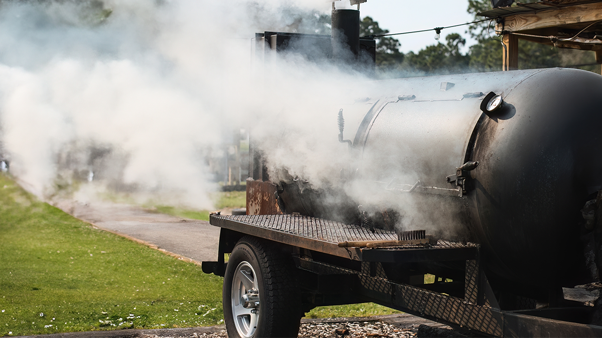 BBQ smoker