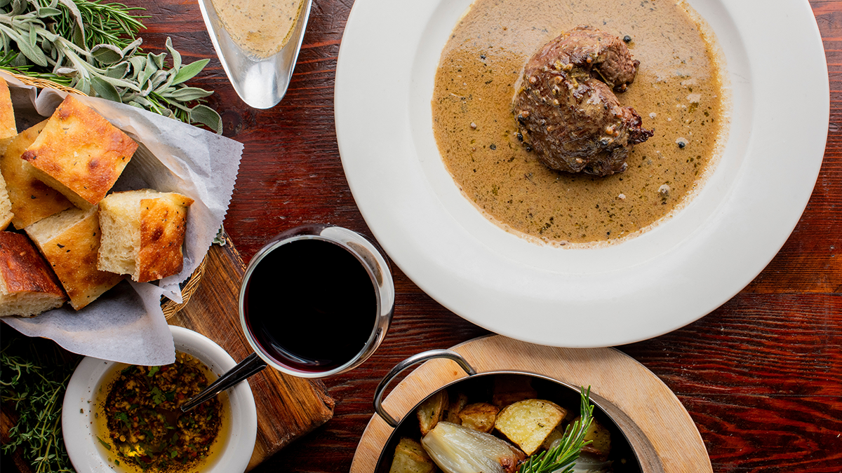 Short ribs with sides