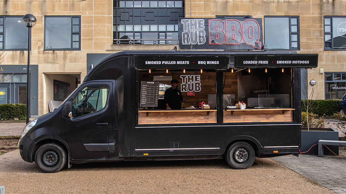 The Rub BBQ truck